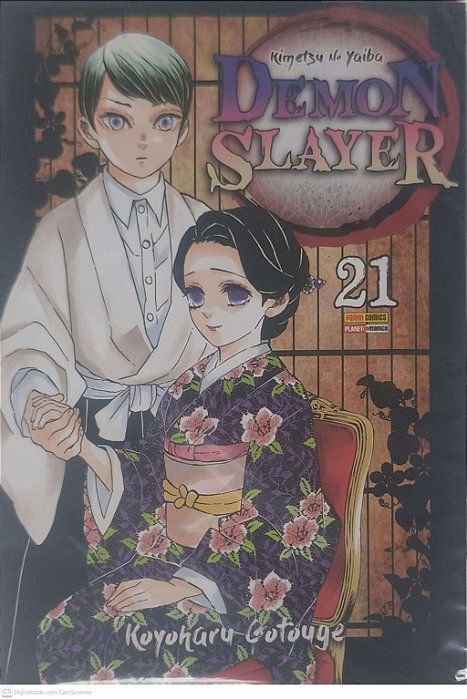 Gibi Demon Slayer - Volume #21 Autor Gotouge, Koyharu (2021) [seminovo]