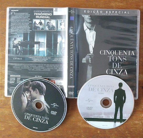 Dvd Cinquenta Tons de Cinza (edição Especial) Editora (2015) [usado]