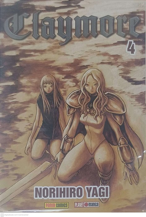 Gibi Claymore 4 Autor Yagi, Norihiro (2009) [seminovo]