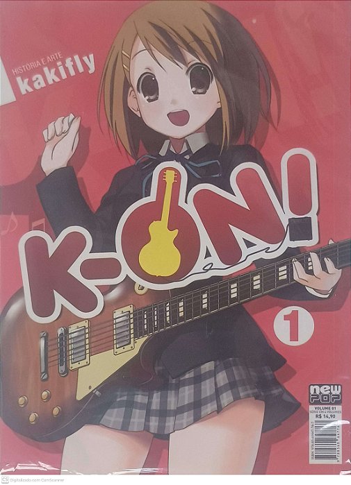 Gibi K-on! 1 Autor Kakifly (2011) [seminovo]