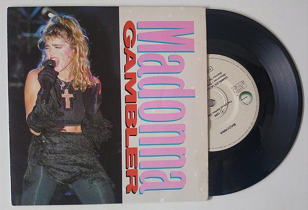 Disco de Vinil Gambler [compacto] Interprete Madonna (1985) [usado]