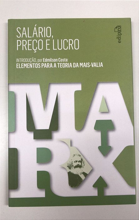 Livro Salário, Preço e Lucro Autor Marx, Karl (2020) [usado]