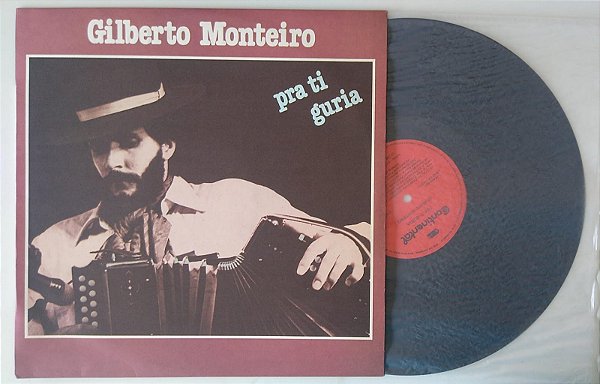Disco de Vinil Pra Ti Guria - Lp 1987 Interprete Gilberto Monteiro (1987) [usado]