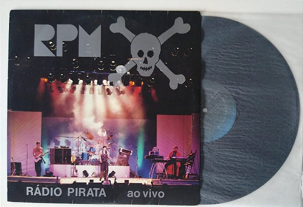 Disco de Vinil Rádio Pirata ao Vivo - Lp 1986 Interprete Rpm (1986) [usado]