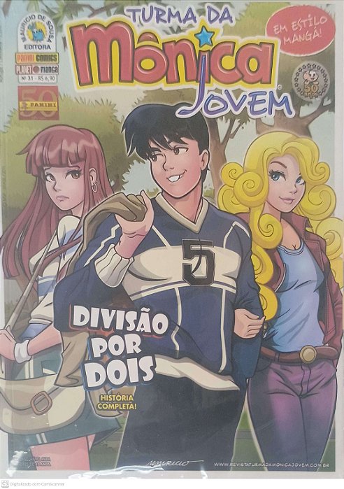 Gibi Nº 31 - Turma da Mônica Jovem: Divisão por Dois Autor Sousa, Mauricio de (2011) [usado]