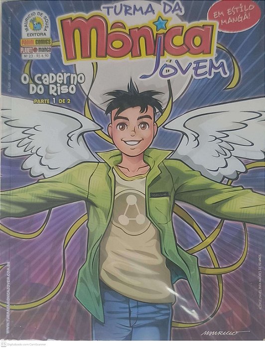 Gibi Turma da Mônica Jovem: o Caderno do Riso Autor Sousa, Mauricio de (2010) [seminovo]