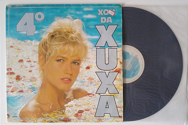 Disco de Vinil 4º Xou da Xuxa - 1989 Interprete Xuxa (1989) [usado]