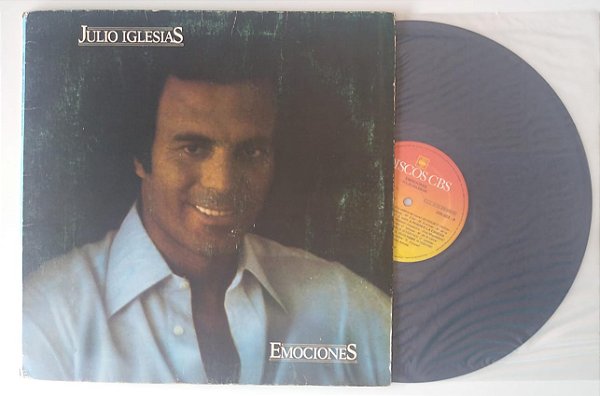 Disco de Vinil Emociones - Lp 1978 Interprete Julio Iglesias (1978) [usado]