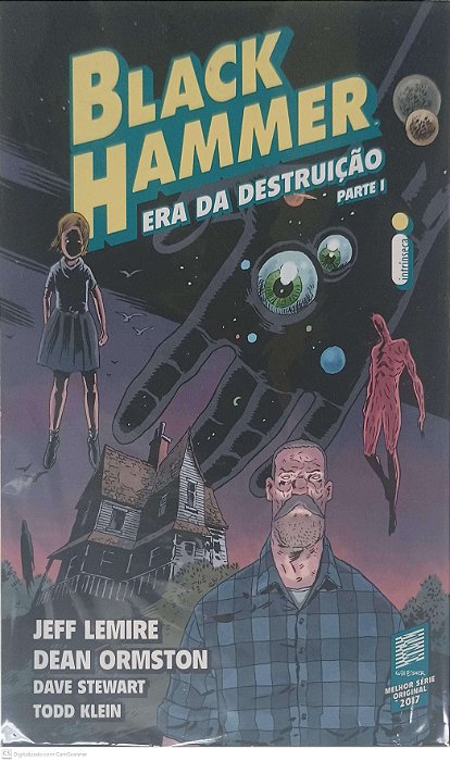Gibi Black Hammer 3: Era da Destruição- Parte I Autor Lemire, Jeff (2019) [seminovo]
