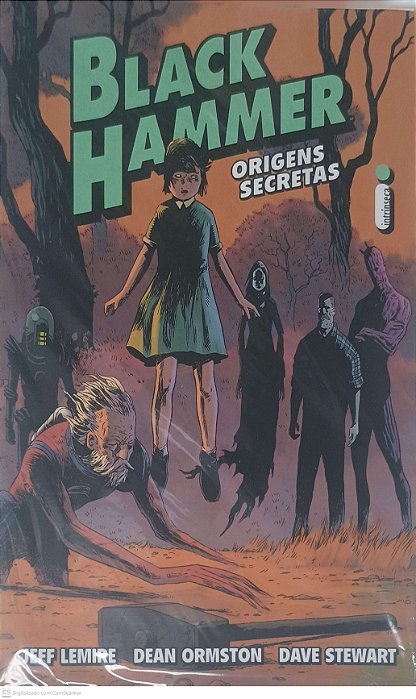 Gibi Black Hammer - Origens Secretas Autor Jeff Lemire - Dean Ormston e Dave Stewart (2018) [seminovo]
