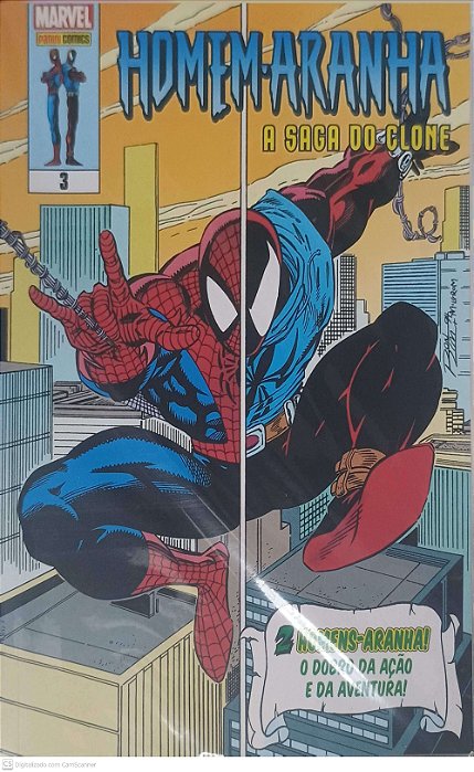 Gibi Vol 3 - Homem Aranha - a Saga do Clone - 2 Homens Aranhas! o Dobro da Ação e Aventura Autor Reilly, Ben (2024) [seminovo]