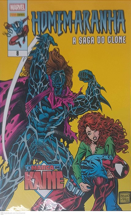 Gibi Vol 8 - Homem Aranha - a Saga do Clone - a Marca de Kaine Autor Kavanagh, Terry (2025) [seminovo]