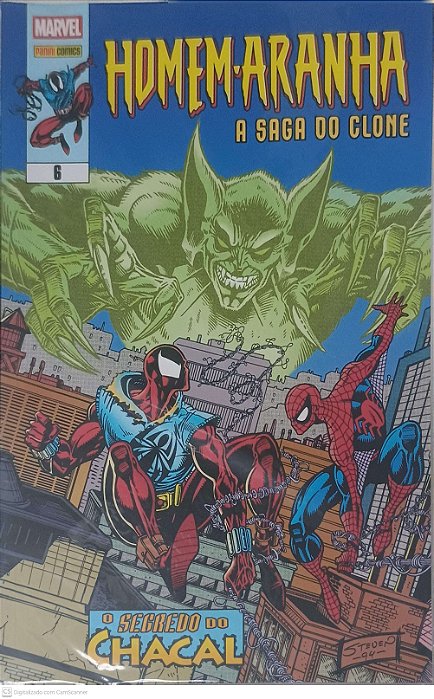 Gibi Vol 6 - Homem Aranha - a Saga do Clone - o Segredo do Chacal Autor Dezago, Todd (2024) [seminovo]