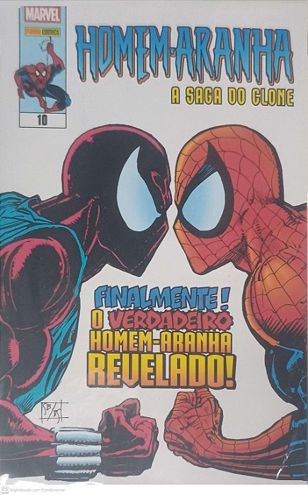 Gibi Vol 10 - Homem Aranha - a Saga do Clone - Finalmente o Verdadeiro Homem Aranha Revelado Autor Dezago, Todd (2025) [seminovo]