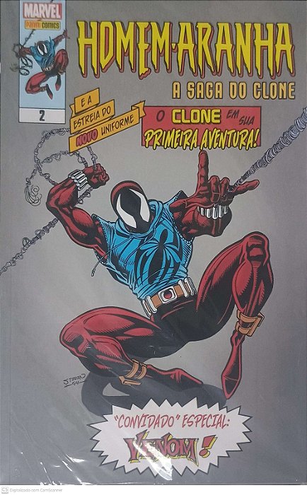 Gibi Vol 2 - Homem Aranha - a Saga do Clone - o Clone em sua Primeira Aventura Autor Dematteis, J.m. (2024) [seminovo]