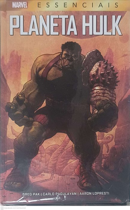 Gibi Planeta Hulk, Essenciais Autor Pak, Greg (2023) [seminovo]
