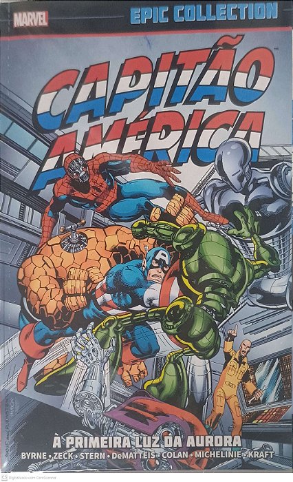 Gibi Capitão America - a Primeira Luz da Aurora Autor Stern, Roger (2023) [seminovo]