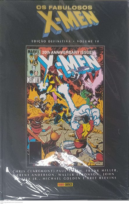 Gibi Vol 10 - os Fabuloso X-men - Edição Definitiva Autor Claremont, Chris e Outros (2025) [seminovo]