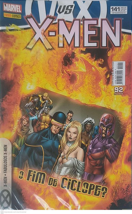 Gibi Vol 141 - X-men 1 Serie Autor Gillen, Kieron (2013) [seminovo]