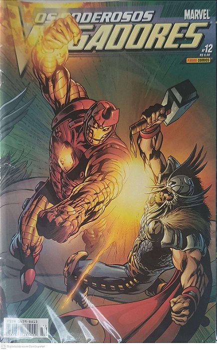 Gibi Vol 12 - os Poderosos Vingadores Autor Grell, Mike (2005) [seminovo]