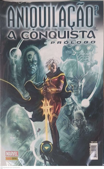 Gibi Aniquilação 2 - a Conquista Prólogo Autor Saladino, Rogerio (2008) [seminovo]
