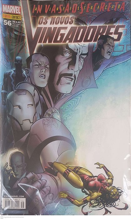 Gibi Vol 56 - os Novos Vingadores - Invasão Secreta Autor França, Paulo (2008) [seminovo]