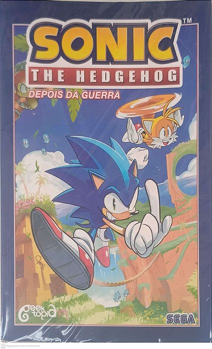 Gibi Vol 1 - Sonic The Hedgehog - Depois da Guerra Autor Flynn, Ian (2017) [seminovo]