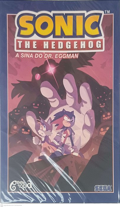 Gibi Vol 2 - Sonic The Hedgehog - a Sina do Dr. Eggman Autor Flynn, Ian (2021) [seminovo]
