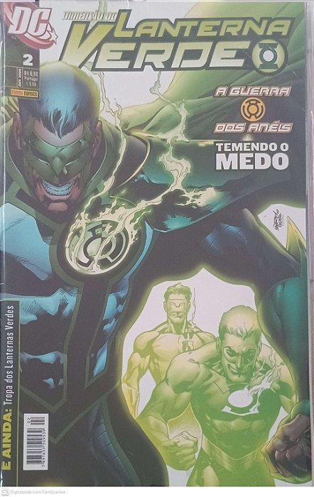 Gibi Vol 2 - Lanterna Verde- a Guerra dos Anéis Autor Trindade, Levi (2008) [seminovo]