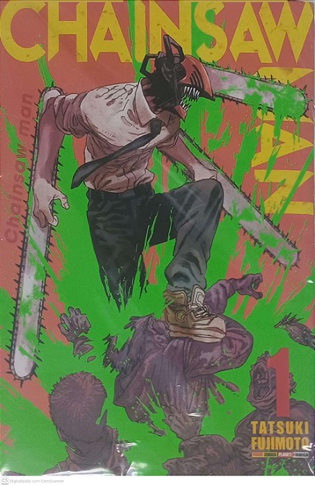 Gibi Vol 1 - Chainsaw Man Autor Fujimoto , Tatsuki (2021) [seminovo]