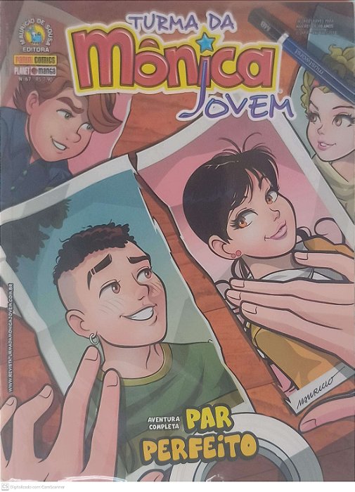 Gibi #67 - Turma da Monica Jovem - Par Perfeito Autor Sousa, Mauricio de (2014) [seminovo]