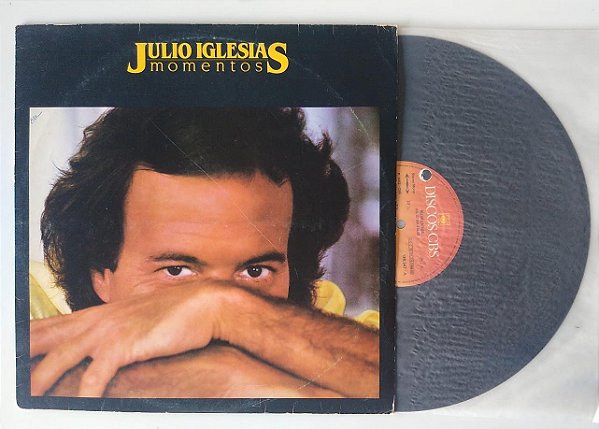 Disco de Vinil Momentos - Lp 1982 Interprete Julio Iglesias (1982) [usado]