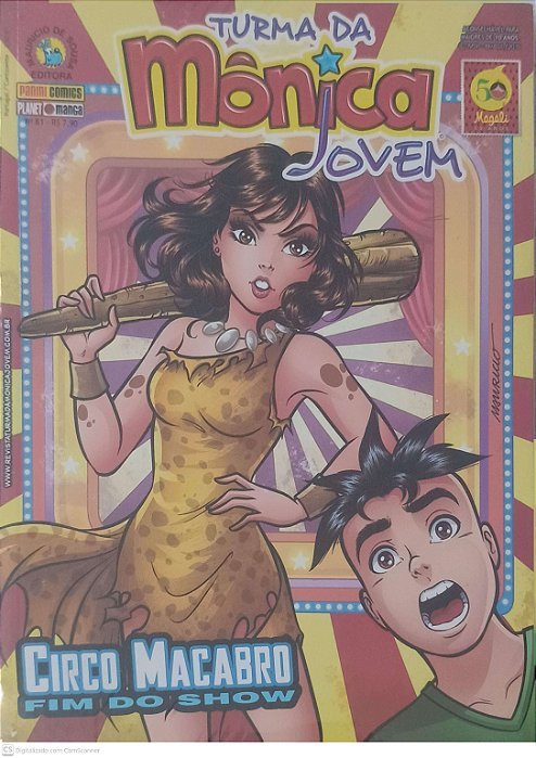 Gibi #81 - Turma da Monica Jovem - Circo Macabro Fim do Show Autor Sousa, Maurio de (2015) [seminovo]