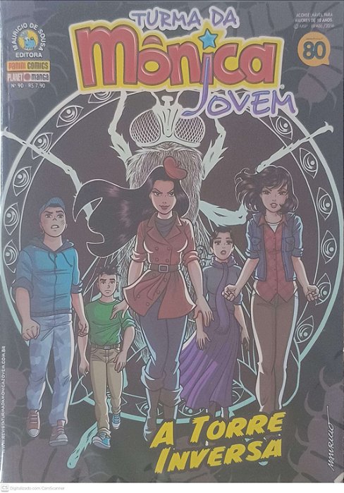 Gibi #90 -turma da Monica Jovem - a Torra Inversa Autor Sousa, Mauricio de (2016) [seminovo]