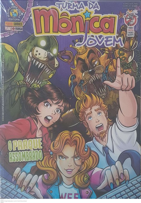 Gibi #99 - Turma da Monica Jovem - o Parque Assombrado Autor Sousa, Mauricio de (2016) [seminovo]