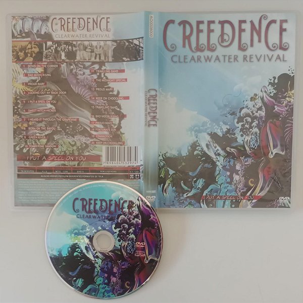 Dvd Creedence - I Put a Spell On You Editora (2008) [usado]