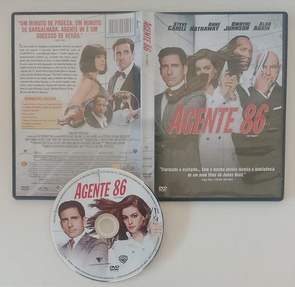 Dvd Agente 86 Editora (2008) [usado]