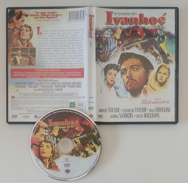 Dvd Ivanhoé Editora (2010) [usado]