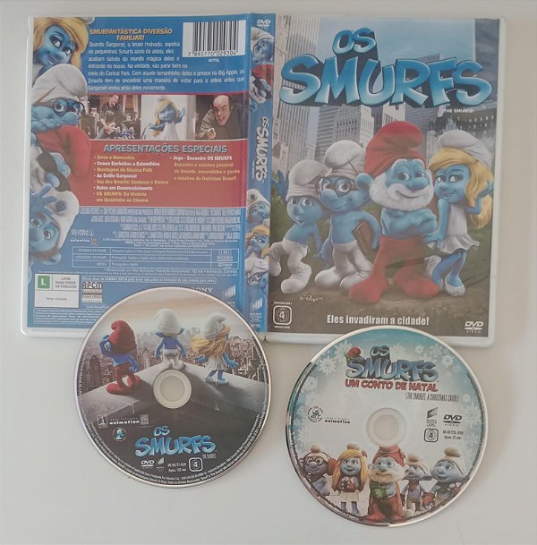 Dvd os Smurfs (2011) Editora (2011) [usado]