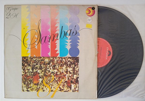 Disco de Vinil Sambas Enredo 81 - 2a - Lp 1980 Interprete Vários (1980) [usado]
