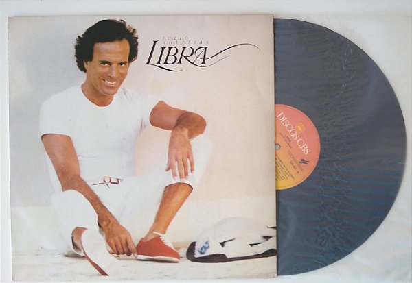 Disco de Vinil Libra - Lp 1985 Interprete Julio Iglesias (1985) [usado]
