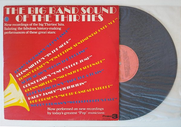 Disco de Vinil The Big Band Sound Of The Thirties - Lp 1971 Interprete Enoch Light Ant The Light Brigade (1971) [usado]