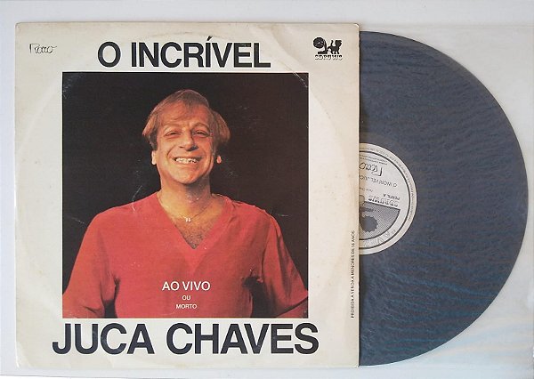 Disco de Vinil o Incrível Juca Chaves (ao Vivo ou Morto) - Lp 1983 Interprete Juca Chaves (1983) [usado]
