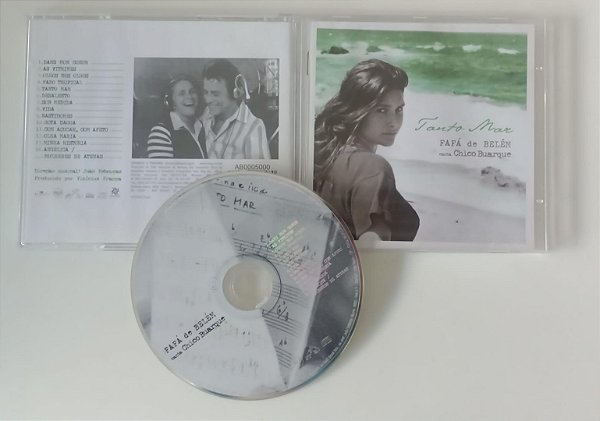 Cd Canta Chico Buarque / Tanto Mar Interprete Fafá de Belém (2004) [usado]