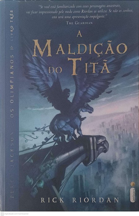 Livro a Maldição de Titã Autor Riordan, Rick (2009) [usado]