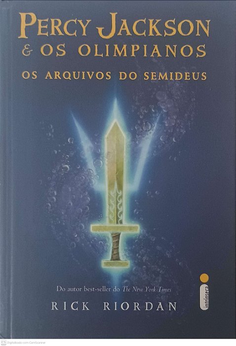Livro Percy Jackson e os Olimpianos e os Arquivos do Semideus Autor Riordan, Rick (2010) [usado]