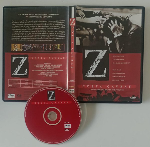 Dvd Z Costa Gavras Editora (2006) [usado]