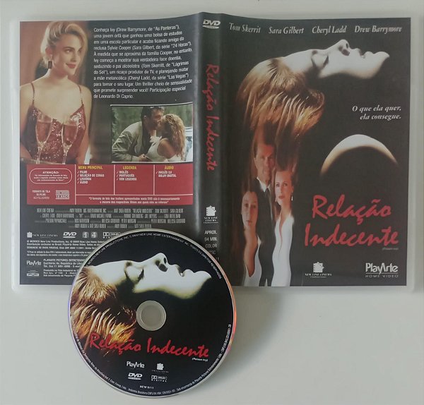 Dvd Relação Indecente Editora (2006) [seminovo]