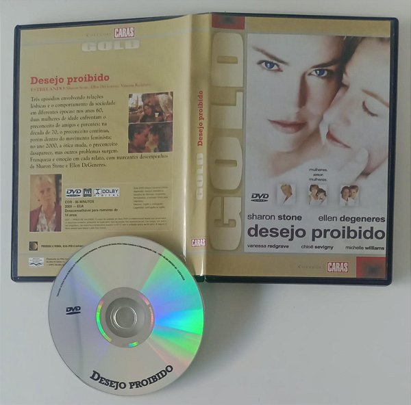 Dvd Desejo Proibido Editora [seminovo]