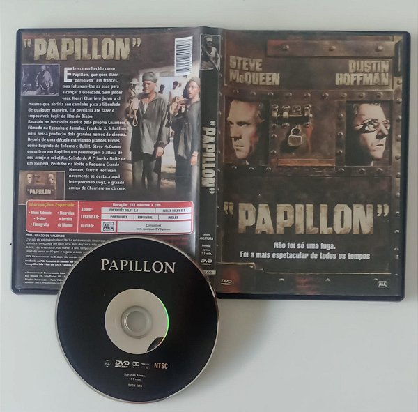 Dvd Papillon Editora [usado]